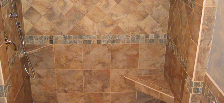 Custom Tile Shower - Landon Construction